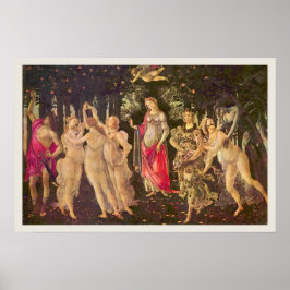 Póster Primavera, Alegoria de Primavera por Sandro Bottic