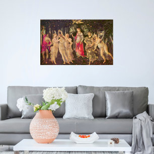 Póster Primavera, Alegoria de Primavera por Sandro Bottic