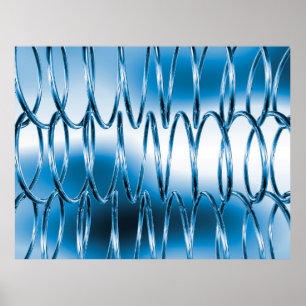 Poster Primavera azul