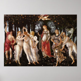 Poster Primavera, Botticelli