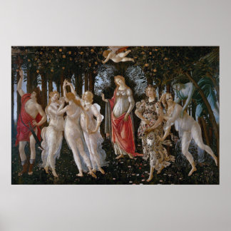 Poster Primavera Botticelli