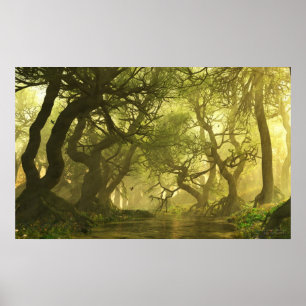 Póster Primavera da angra do dossel