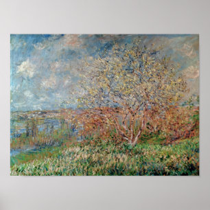 Póster Primavera de Claude Monet  , 1880-82