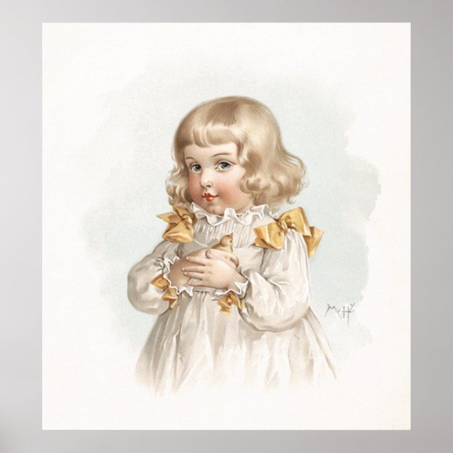 Póster Primavera de Maud Humphrey (Frente)