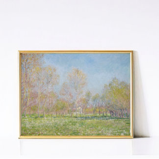 Poster Primavera em Giverny – Arte de Paisagem Impression