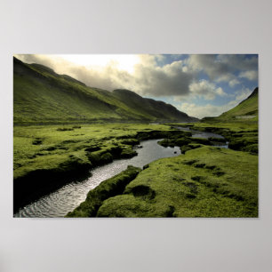 Poster Primavera em montanhas escocesas