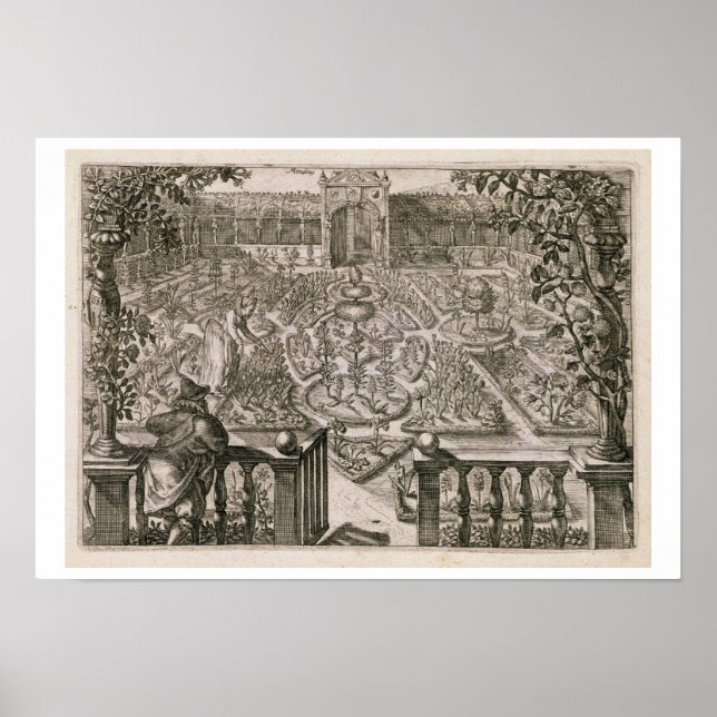 Poster Primavera Garden, de Hortus Floridus, publicado em (Frente)