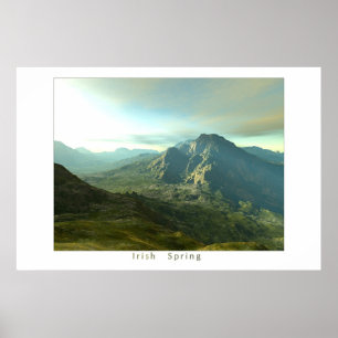 Poster Primavera irlandês