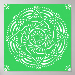 Poster Primavera Mandala
