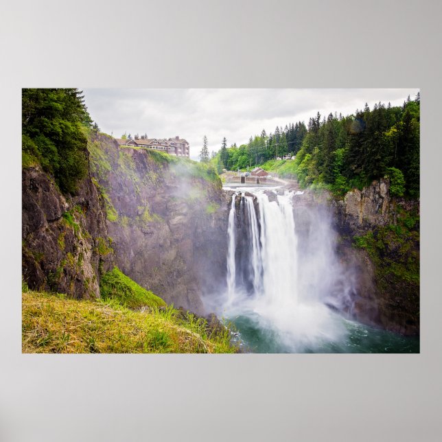 Póster Primavera nas cataratas (Frente)