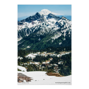 Póster Primavera nas montanhas