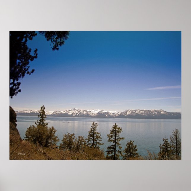 Póster Primavera no lago Tahoe (Poster) (Frente)
