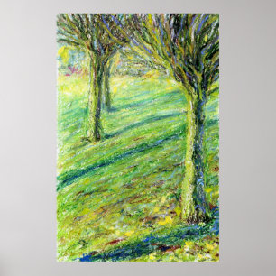 Póster Primavera no West Park, Long Eaton (impressão)