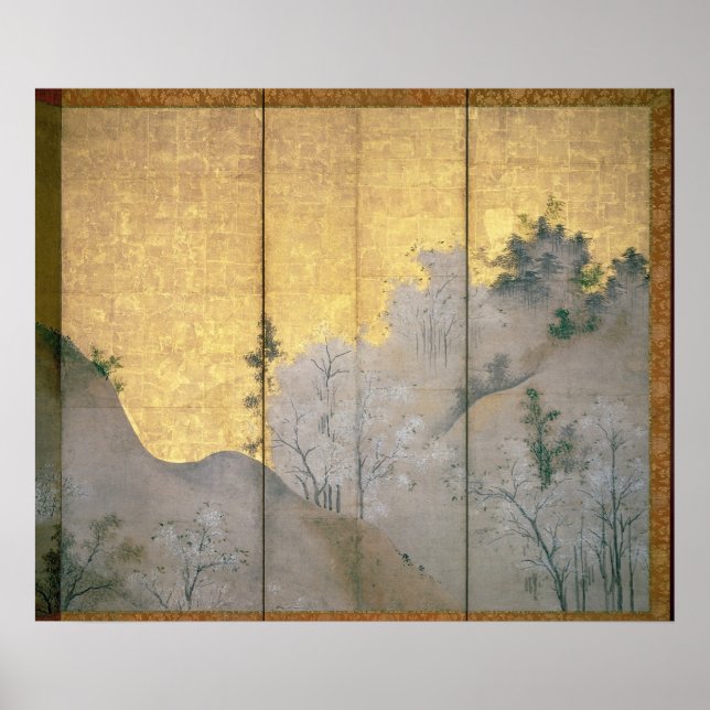 Poster Primavera Paisagem (Frente)