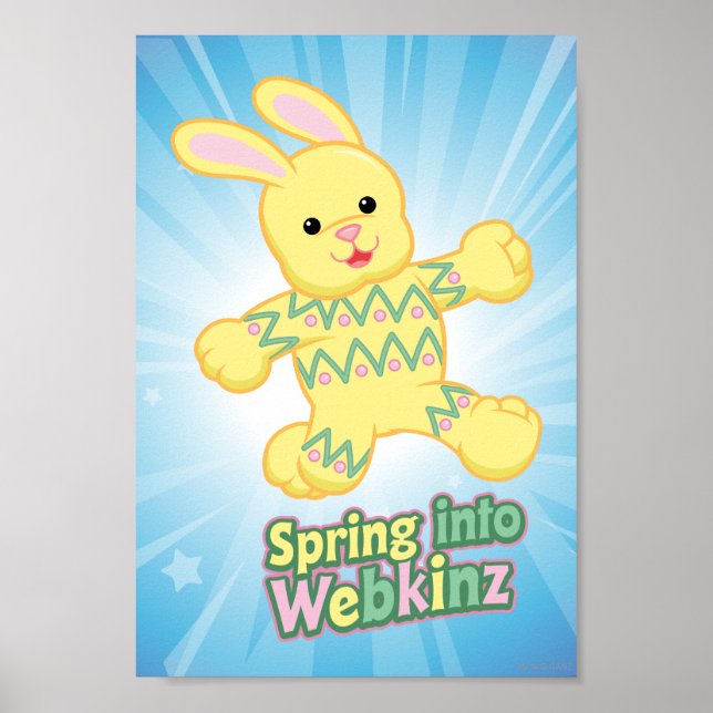 Póster Primavera Para Webkinz! (Frente)