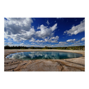 Póster Primavera quente