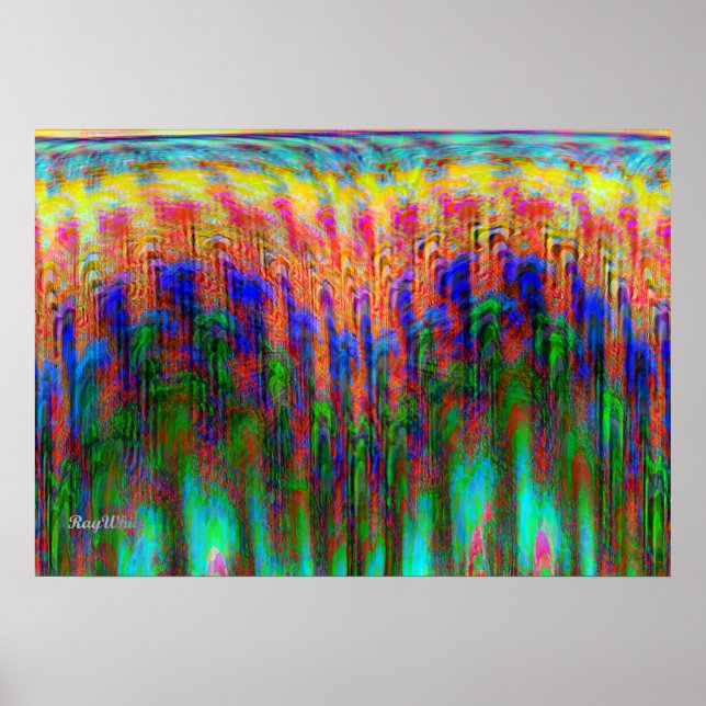 Poster Primavera Rain (Frente)