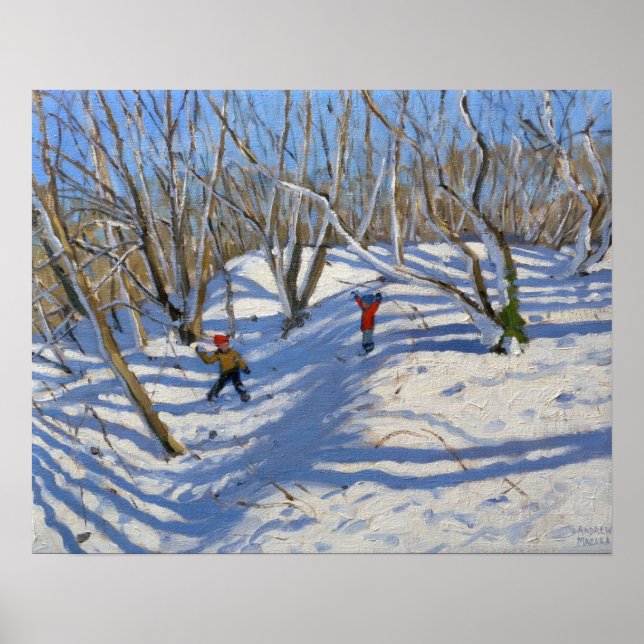 Póster Primavera Snow Newhaven Derbyshire 2008 (Frente)