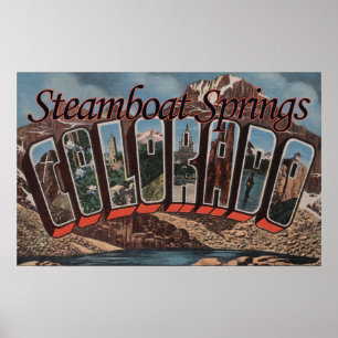 Poster Primaveras Steamboat, Colorado - Cena Grande