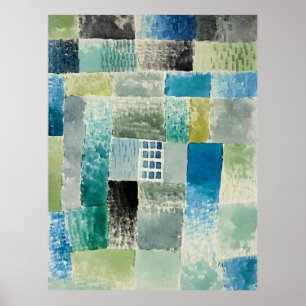 Poster Primeira Câmara num acordo de Paul Klee,