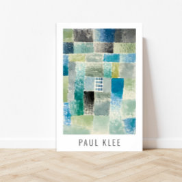 Poster Primeira casa num acordo (1926) Paul Klee