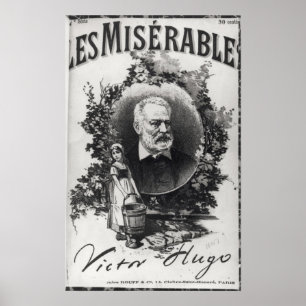 Póster Primeira edição de Titlepage 'de Les Miserables