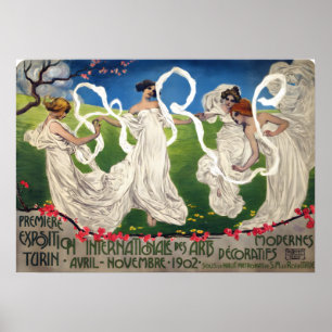 Poster Primeira Exposição Internacional de Modernos do Ca