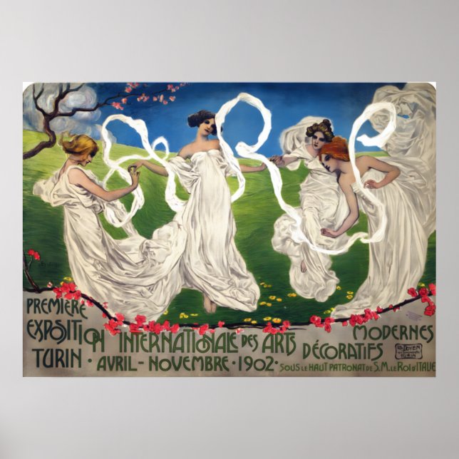 Poster Primeira Exposição Internacional de Modernos do Ca (Frente)