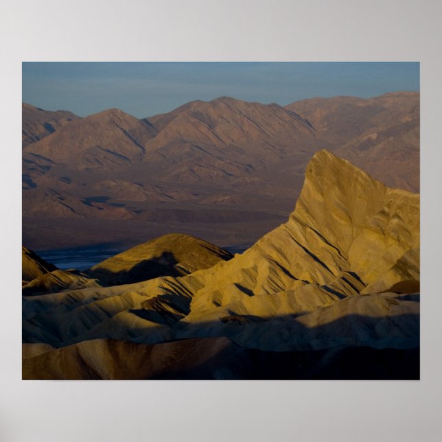 Póster Primeira luz da manhã no Zabriskie Point e 3 (Frente)