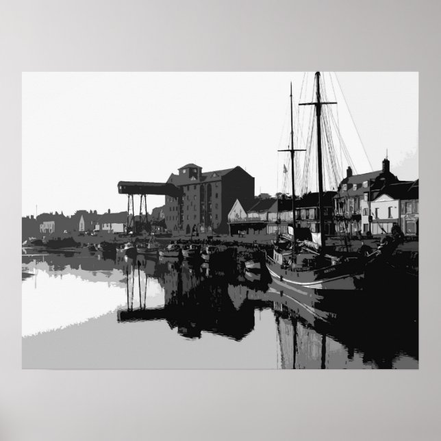 PÓSTER PRIMEIRA MANHÃ EM WELLS-NEXT-THE-MAR (Frente)