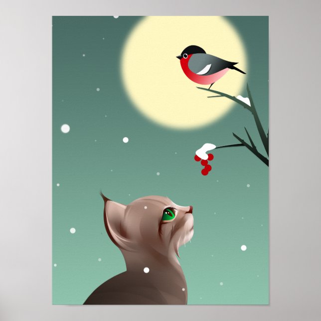 Poster Primeira neve (Frente)