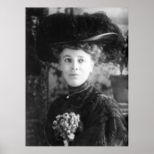 Poster Primeira senhora Nellie Taft