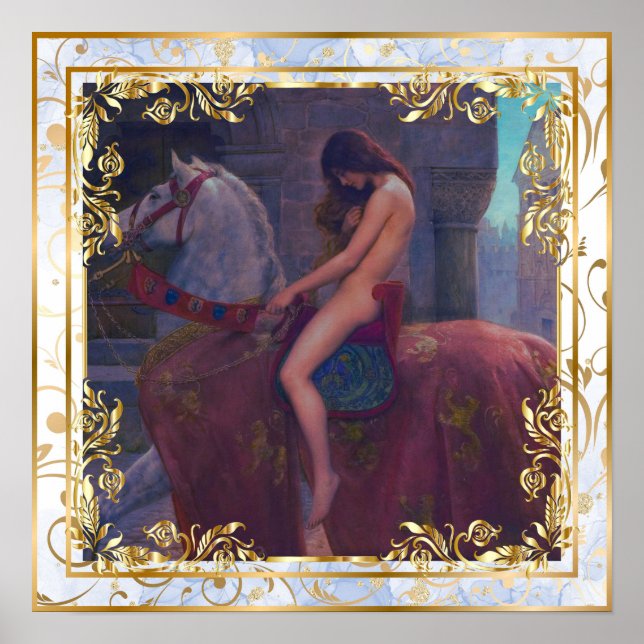 Poster Primeira Versão Restaurada de Lady Godiva... Pôste (Frente)