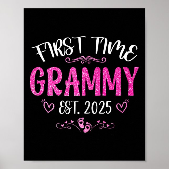 Poster Primeira Vez das Mulheres no Grammy Est 2025 Prest (Frente)