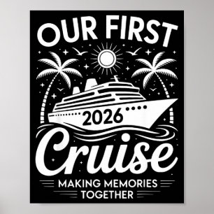 Poster Primeira viagem de cruzeiro 2026 juntos viagem em 