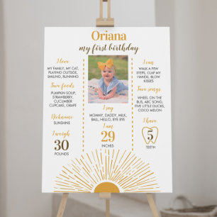 Poster Primeira viagem em torno do primeiro aniversario d