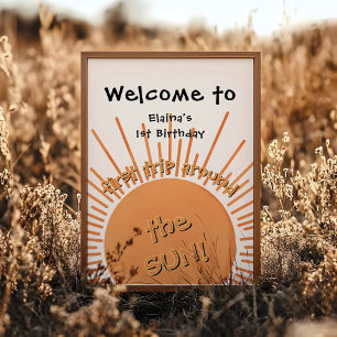 Poster Primeira viagem em torno do primeiro aniversario S