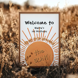 Poster Primeira viagem em torno do primeiro aniversario S