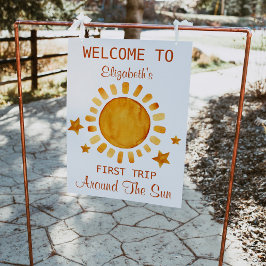 Poster Primeira Viagem Em Torno Do Sol - Bem-Vindo