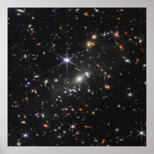 Poster Primeira Vista de Campo Profundo do Universo do We