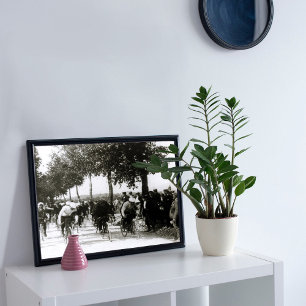 Poster Primeira Volta à França 1903 Race Start