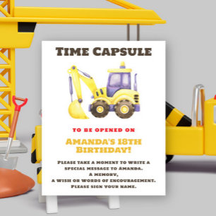 Poster Primeiro aniversario de Cápsula de Tempo do Caminh