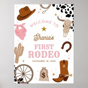 Poster Primeiro Aniversário do Rodeo Ocidental