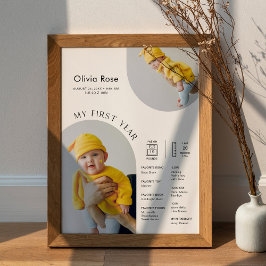 Poster Primeiro aniversario HARLOW - Marco Infográfico 18