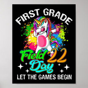 Poster Primeiro ano de campo 2022 Deixe os jogos começare