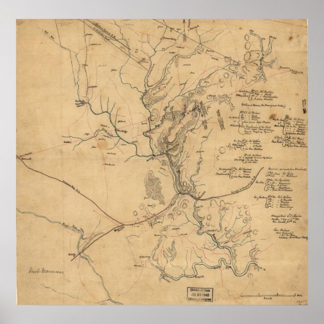 Póster Primeiro Bull Run (Frente)