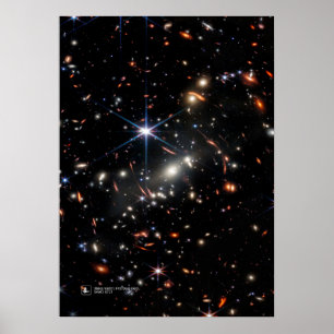 Poster Primeiro Campo Profundo de James Webb (James Webb/