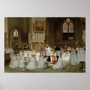 Póster Primeiro comunhão, 1867