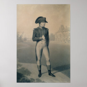 Póster Primeiro cônsul de Napoleon Bonaparte em Malmaiso