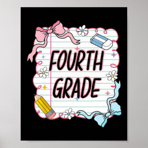 Poster Primeiro Dia De Aula Garota Coquette1